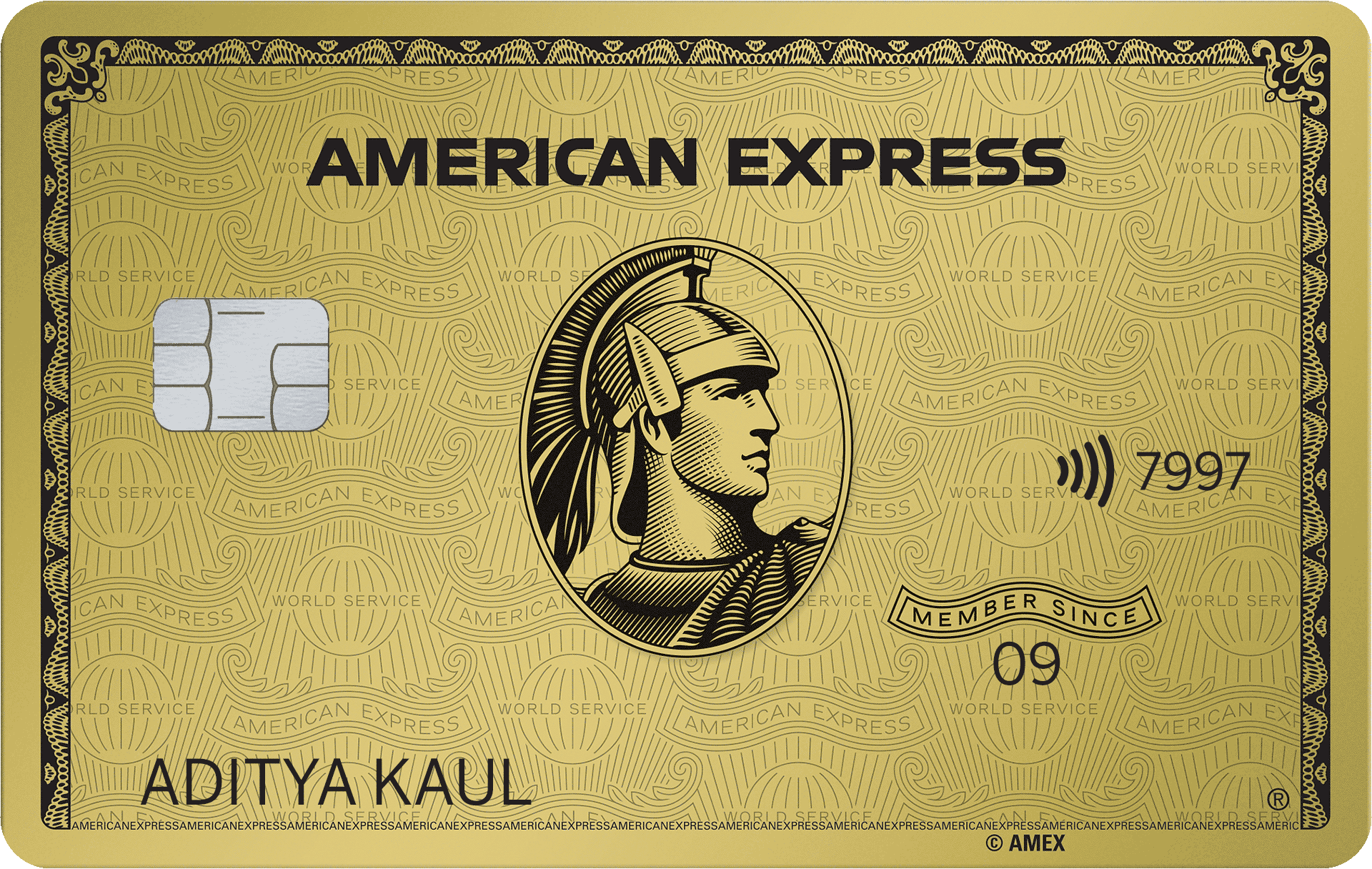 American Express Golden (Minimum 1800$)