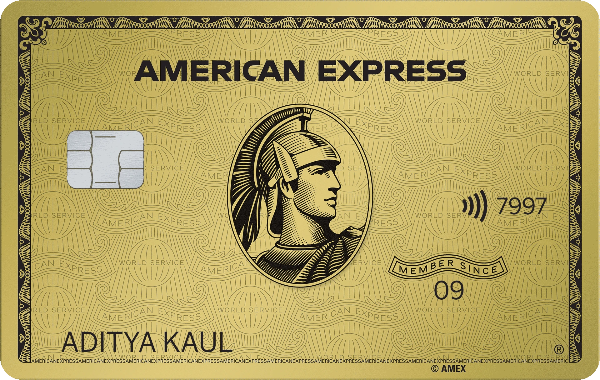American Express Golden (Minimum 1800$)